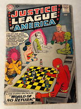JUSTICE LEAGUE OF AMERICA #1 FLASH GREEN LANTERN SUPERMAN 1960 KEY 1ST ISSUE picture