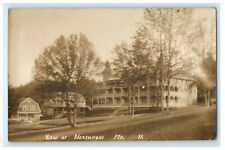 1918 View at Northport Maine Inn ME RPPC Photo Hotel Posted Antique Postcard picture