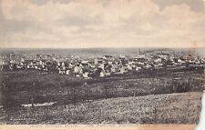 Iron River MI Michigan Early 1900s Aerial View Downtown Church Vtg Postcard A43 picture