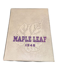 Goshen College Maple Leaf 1946 Yearbook Goshen, Indiana Rare picture