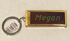 Personalized Megan Solar Powered Keychain LaserGifts Flashing Name Minnesota New picture