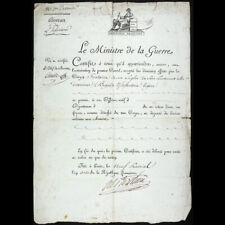 1803 - ALEXANDRE BERTHIER - RESIGNATION OF SS/LIEUTENANT FONTAINE picture