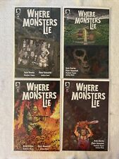 Where Monsters Lie 1-4 First Print Complete Horror Comic Set Kyle Starks NM 🔥 picture