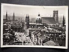 München Blick von der Ludwigskirche auf Stadt Gebirge (Nr.247) 1934 picture