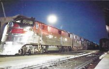 Train Railroad Chrome Postcard C23 Ladies of the Night Colorado Southern Steel picture