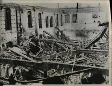 1936 Press Photo High Winds Sweep Through Indianapolis Destroys 4 Buildings picture