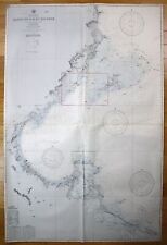 1935 Mediterranean Sea - Tunisia - Mahdia To Ras The Machbez Tunisia Map picture