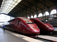 PHOTO  THALYS AT THE GARE DU NORD  THALYS N INTERNATIONAL HIGH-SPEED TRAIN OPERA picture