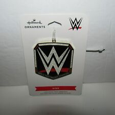 Hallmark WWE World Champion Christmas Tree Ornament New on Card picture