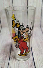 (1) Vintage 1978 Goofy & Pluto Walt Disney Productions Character Glass  picture