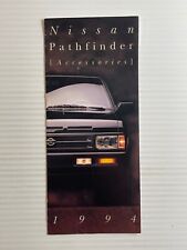 Original 1994 Nissan Pathfinder SUV -  Accessories Sales Brochure Fold Out picture