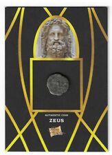 ZEUS 2022 Pieces of the Past Authentic Relic Card Ancient Greek Coin #9 picture