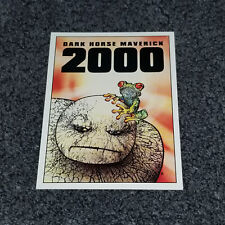 FRANK MILLER Dark Horse Maverick 2000 Concrete promo card NM *FREE SHIPPING* picture