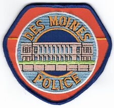 Des Moines Iowa IA Police Patch picture