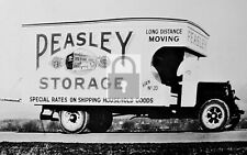 Peasley Transfer & Storage Co Truck Boise Idaho ID Reprint Postcard picture