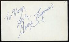 Genie Francis signed autograph auto 3x5 Cut American Actress in General Hospital picture