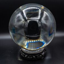 READ Baccarat Crystal France Large Sirius Orb Crystal Ball French 6