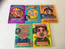 GPK'S SERIES 7,8,9,10 & 12 PACKS ONE OF EACH SEALED picture