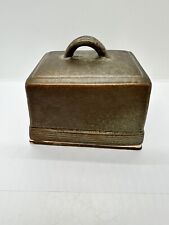 Creative Coop Reactive Glaze Rustic Stoneware BUTTER DISH with Lid picture