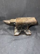 Antique vtg blacksmith small bench anvil tool picture