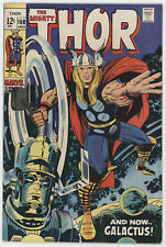 Mighty Thor 160 Marvel 1969 VF Stan Lee Jack Kirby Galactus Ego Sif picture