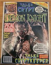 Rare Vintage 1995 Tales From The Crypt Demon Knight Magazine Horror Collectible picture