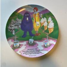 Vintage (1989) Grimace McDonald's Collectible Plate - Milkshake Lake/Ronald McD picture