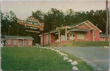 Tallahassee, Florida Postcard GANDY MOTOR HOTEL Highway 90 Roadside c1960s picture