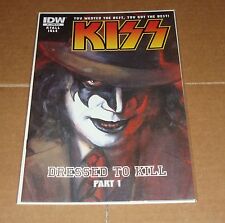 2012 KISS #1 Michael Gaydos 1:10 RI Variant Edition 1st Print Gene Simmons  picture