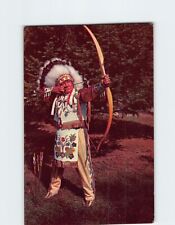 Postcard An Old American Indian Skill picture