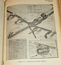 VTG 1948 USAF AIRCRAFT MAINTENANCE BOOK R-4360 WASP/J33 TURBOJET ENGINE/HISTORY picture