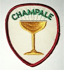 Rare Champale Malt Liquor Beer Jacket Hat patches New NOS 1970s picture