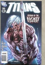 Titans #35-2011 fn- 5.5 Newsstand Variant Cover Teen Titans Deathstroke DC Comic picture