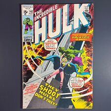 Incredible Hulk 142 1st Valkyrie Bronze Age Marvel 1971 Herb Trimpe Roy Thomas picture