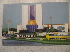Vtg 1933 World's Fair US Government and States Group Postcard - Unposted picture
