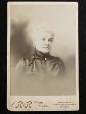 Chicago Illinois IL Identified Pretty Woman Antique Cabinet Photo picture