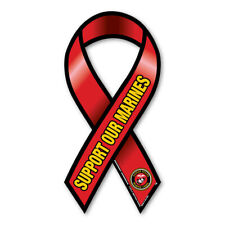Support Our Marines Ribbon  Magnet picture