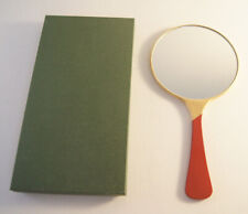 Vintage Hakuichi Hand Held Mirror Vanity Gold Leaf Edition - Excellent Condition picture