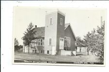 Real Photo Postcard Post Card Danbury Wisconsin Wis Wi Trinity Lutheran Church picture