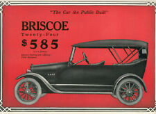 1916 Original Briscoe 8-Pg Ad. Cars & Trucks. We Make Every Part. Lg Glossy Pgs picture