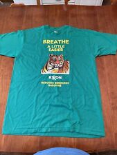 Exxon Tiger Breath A Little Easier Made In USA MINT T Shirt Hanes Fifty- Fifty picture