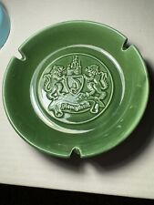 Vintage 1960’s Disneyland Ashtray - Green  Drip Glaze- Ceramic - picture