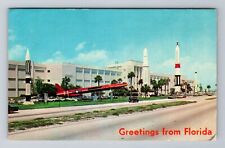 Eau Gallie FL-Florida, Patrick Air Force, Antique, Vintage c1967 Postcard picture