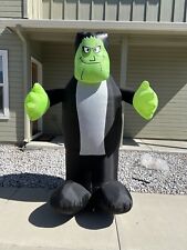 Vtg Gemmy Lighted Giant Air blown Up Inflatable Frankenstein Gemmy 8 Ft - READ picture