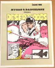 DESERT DOGS ISSUE ONE 1991 BW DESERT STORM STORY BY MYERS & BARCELONE VERY FINE picture