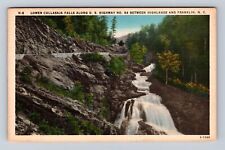 Franklin NC-North Carolina, Lower Cullasaja Falls, Antique, Vintage Postcard picture
