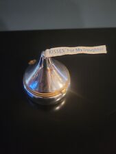 Sculpted hershey kiss dear daughter collectable from bradford exchange picture