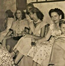 Vintage 1940s Philadelphia Pa. Photo Ladies & Little Boy at Family Party Photos  picture