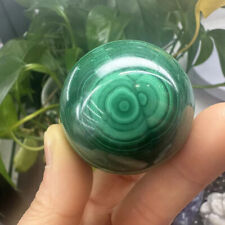 150g TOP Natural Malachite Quartz Polished Sphere Crystal Energy Ball Decor picture