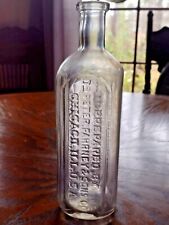 Vintage clear medicine~Prepared by Dr.Peter Fahrney & Sons Co Chicago,ILL.U.S.A. picture